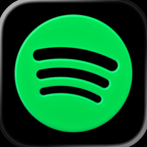 Spotifyの公式アプリアイコン